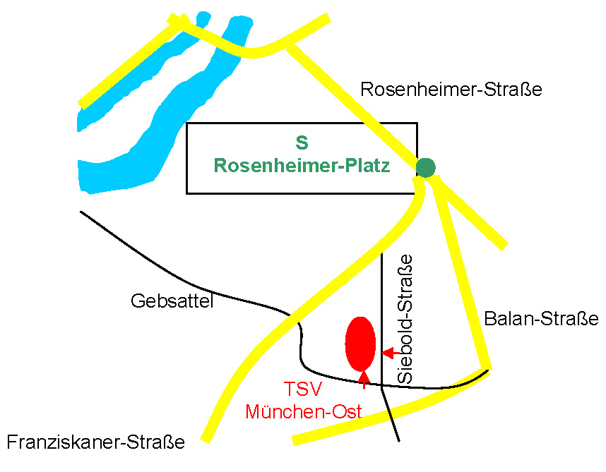 TSV Mnchen Ost in der Sieboldstrae